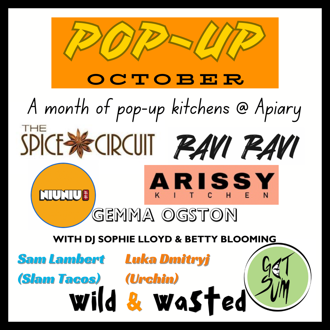 Flyer for Pop up October